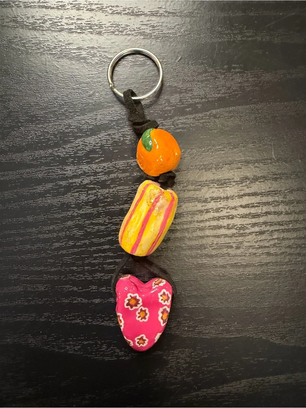 Handmade keychains see love